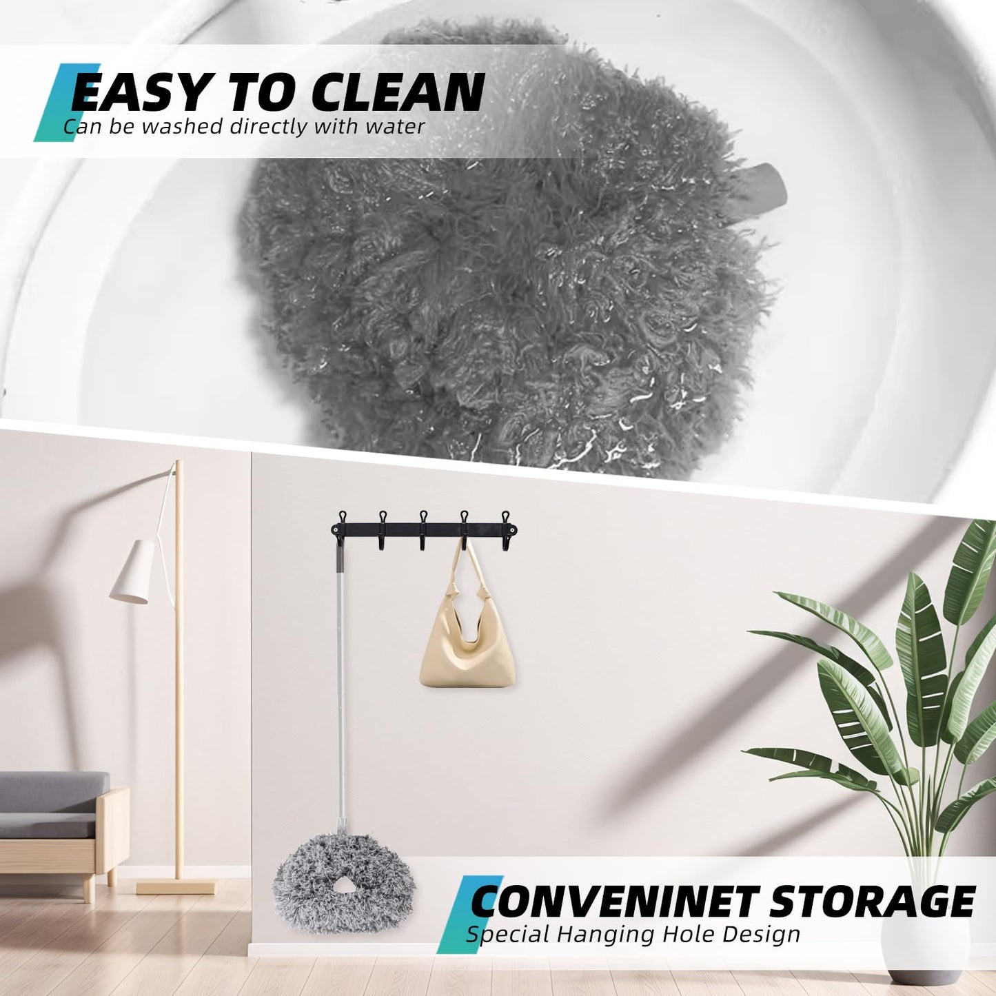 Extendable Microfiber Ceiling Fan Duster