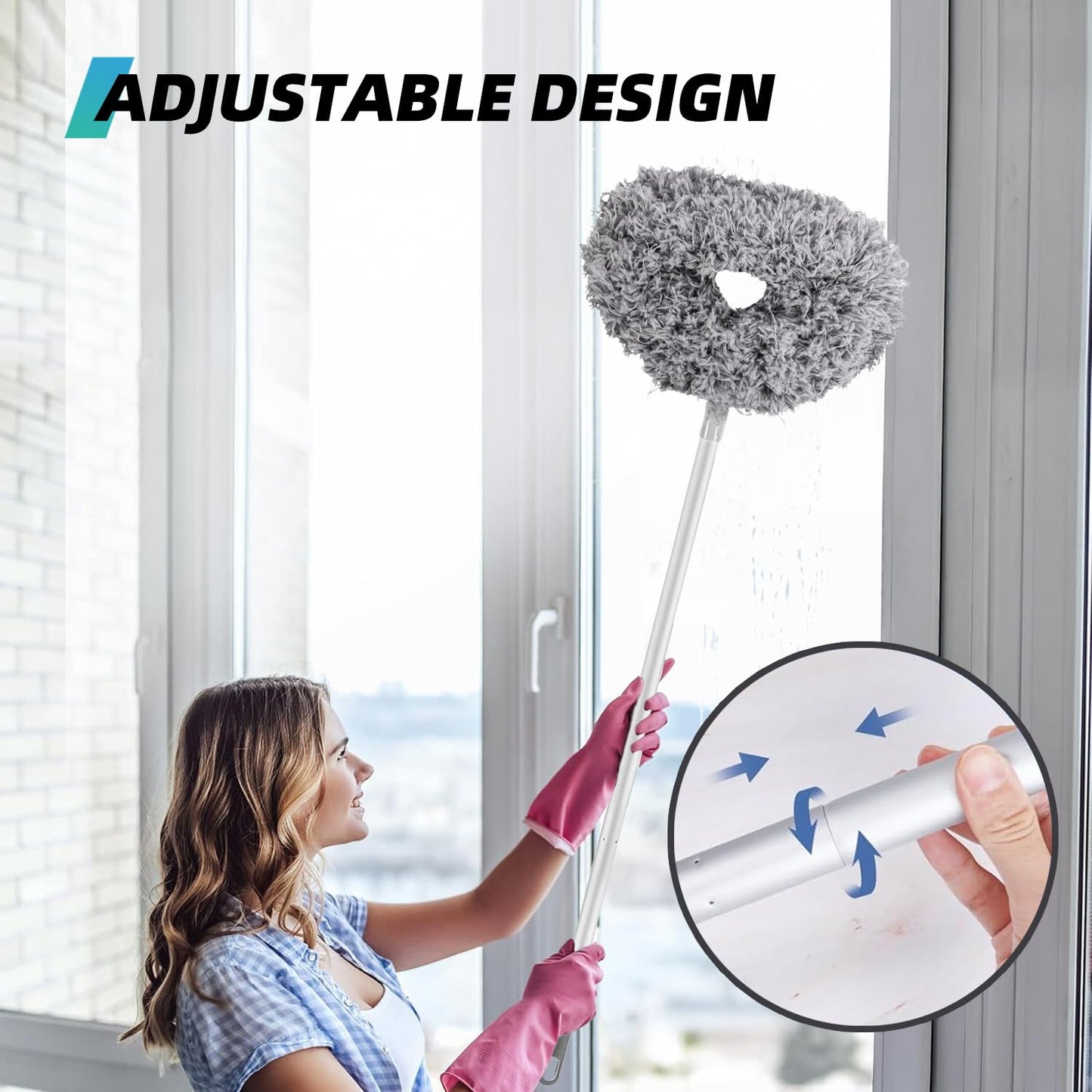 Extendable Microfiber Ceiling Fan Duster