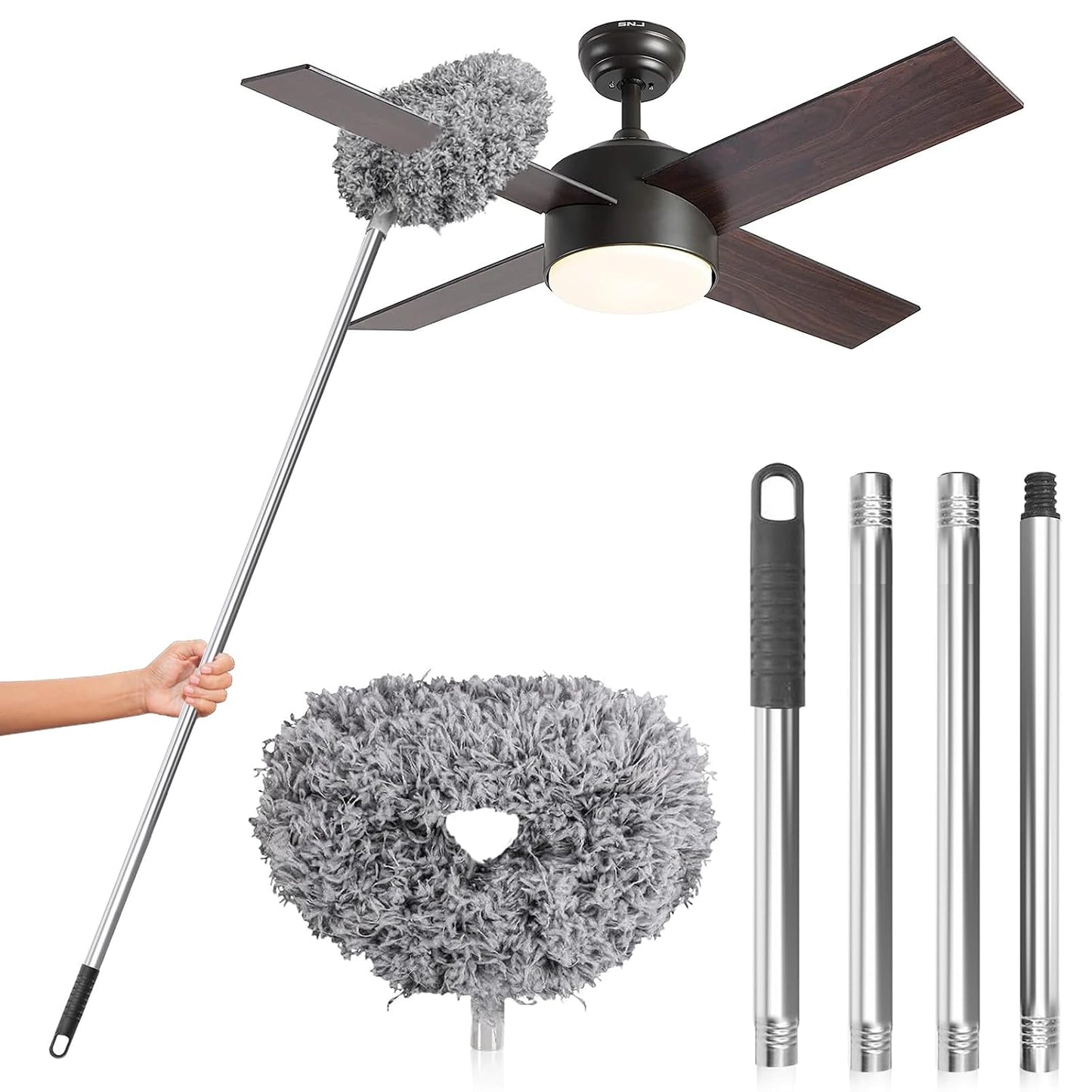 Extendable Microfiber Ceiling Fan Duster