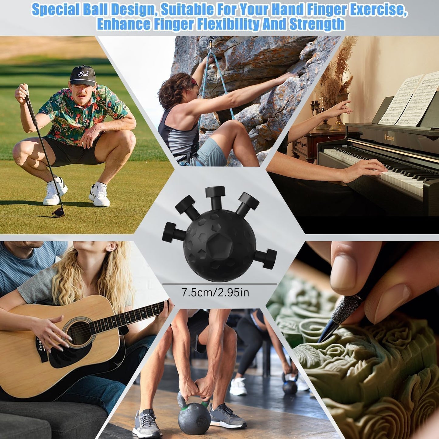 Eagle Claw Grip Strengthener Ball